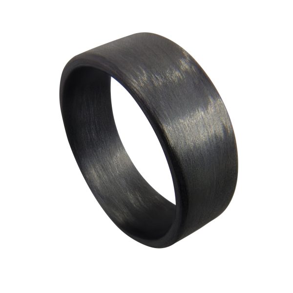 Carbon Fiber Unidirectional Black Ring CORE CARBON RINGS