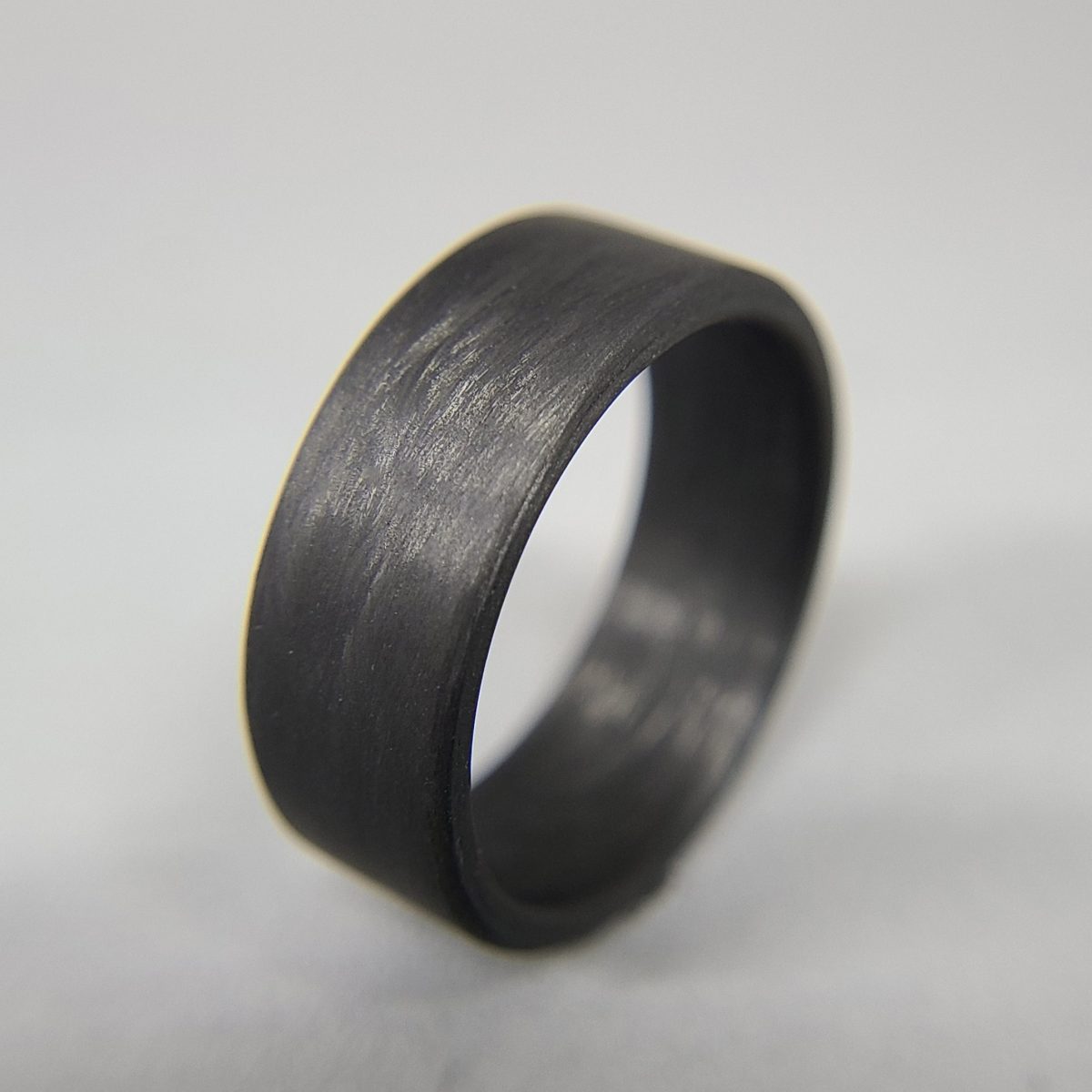 Orbit - Blackened Titanium Men's Ring – Richter Scale Rings