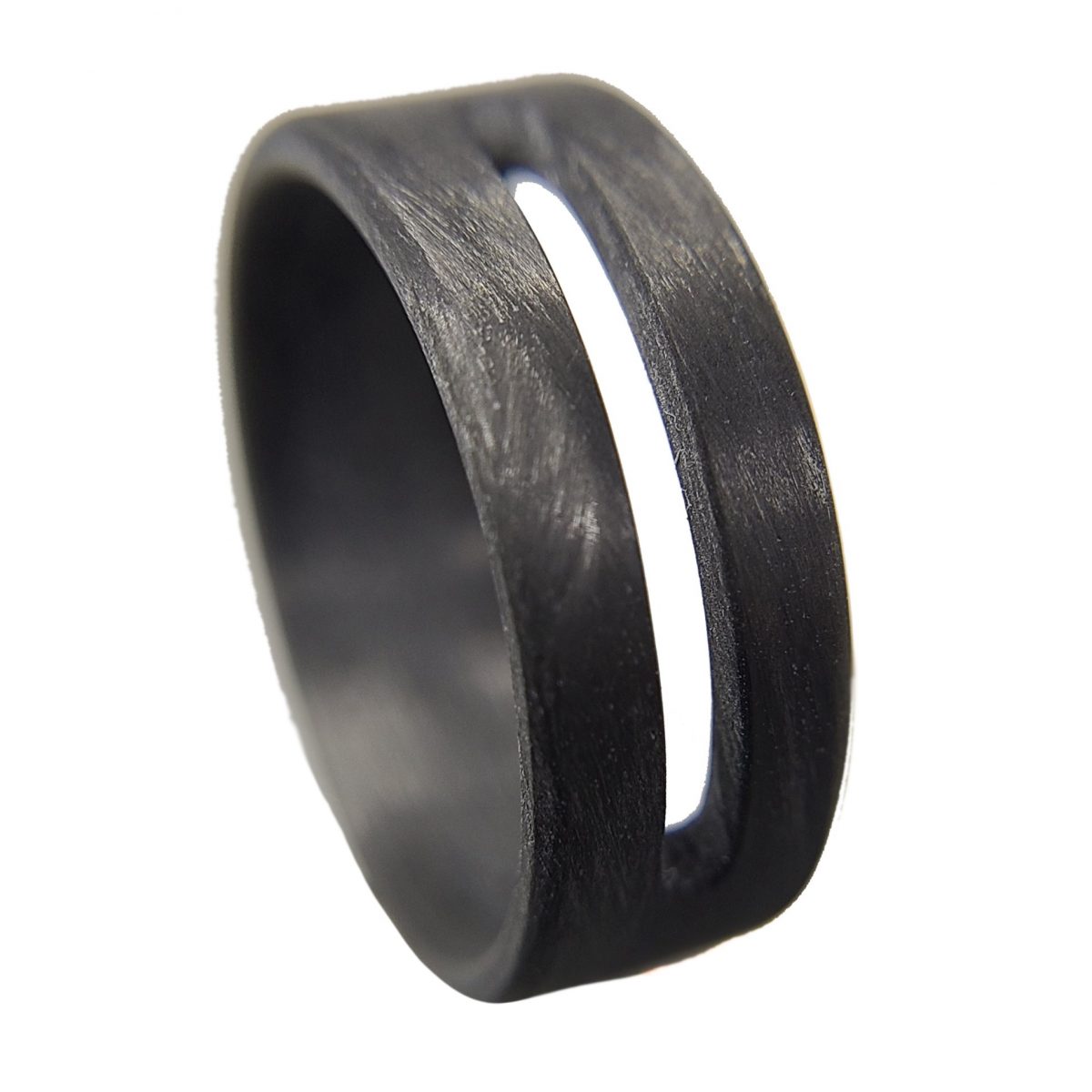 Ridge Ring - Men's Durable, Modern Silver Ring - JAXXON