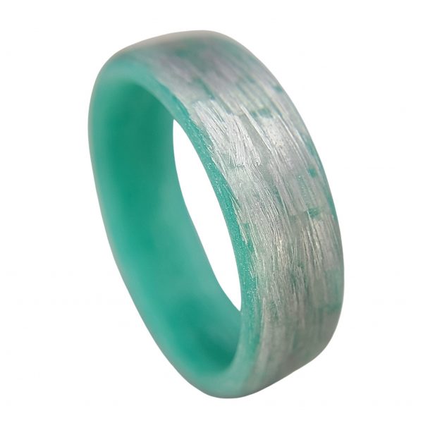 Texalium Teal Glow Ring